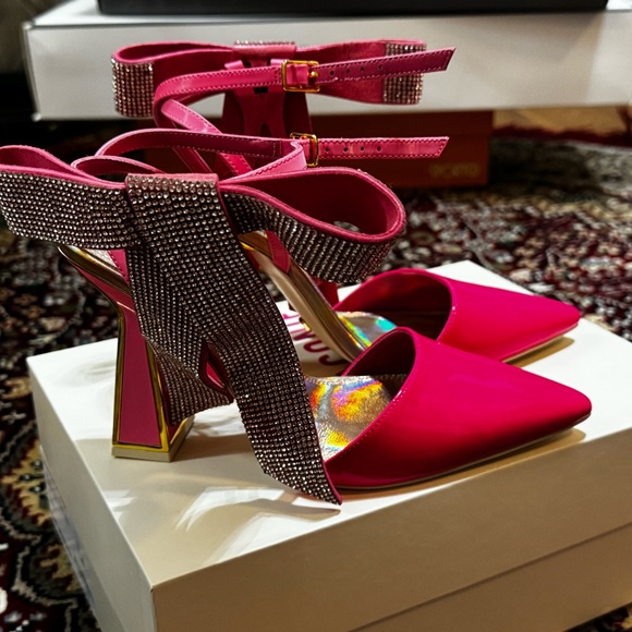 Kat Maconie Yasmina leather heels, 👠 like new in box, size 38 European (7 US) - Picture 11 of 14